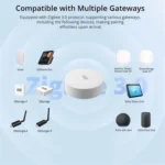 Zigbee 3.0 Temperature and Humidity Sensor - View 3